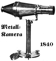 Metallkamera von 1840